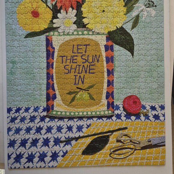 1000 Piece "Let The Sun Shine In" Jigsaw Puzzle - Picture 3 of 4